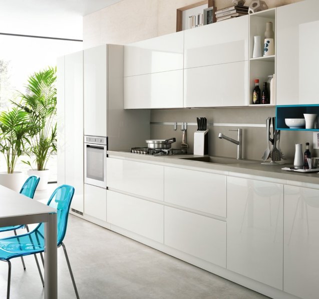 Итальянская кухня Foodshelf 04 фабрики SCAVOLINI