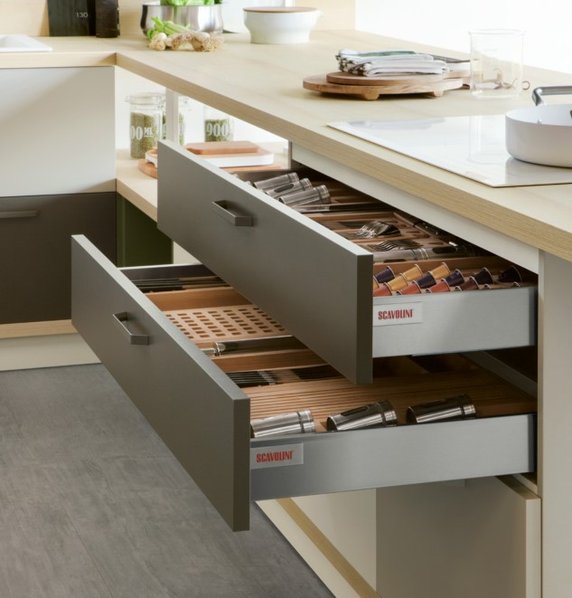 Итальянская кухня Foodshelf 09 фабрики SCAVOLINI