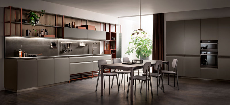 Итальянская кухня Formalia 02 фабрики SCAVOLINI