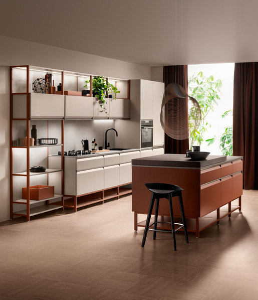 Итальянская кухня Formalia 03 фабрики SCAVOLINI