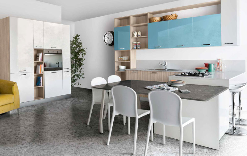 Итальянская кухня FRIENDLY SPACES фабрики SPAGNOL CUCINE