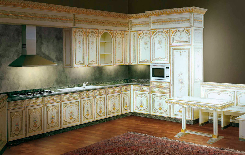 Итальянская кухня Green фабрики Asnaghi Interiors