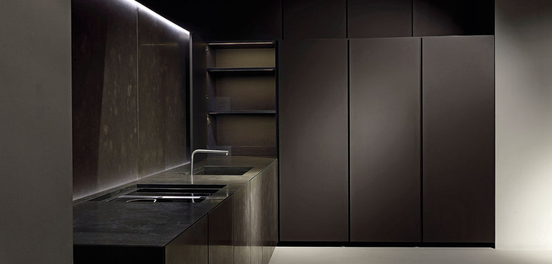 Итальянская кухня INCA DARKETNA фабрики MINOTTI CUCINE