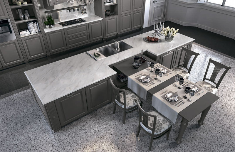 Итальянская кухня ISABEL 03 фабрики Tre.O Kitchens