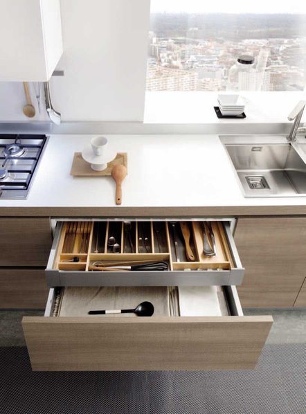 Итальянская кухня JOY 01 фабрики GICINQUE CUCINE