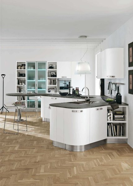 Итальянская кухня KRISTAL 04 фабрики GICINQUE CUCINE