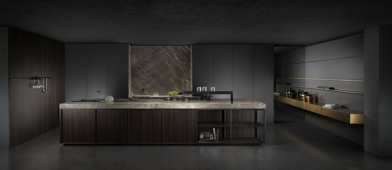 Итальянская кухня KUADRA фабрики KEY CUCINE