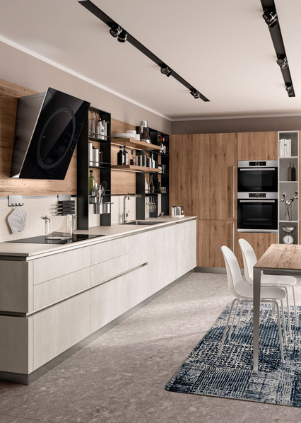 Итальянская кухня LiberaMente 01 фабрики SCAVOLINI