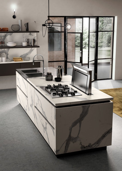 Итальянская кухня LiberaMente 02 фабрики SCAVOLINI