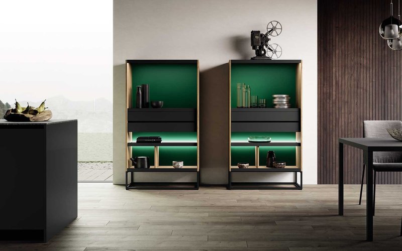 Итальянская кухня MENTA 03 фабрики MITON CUCINE