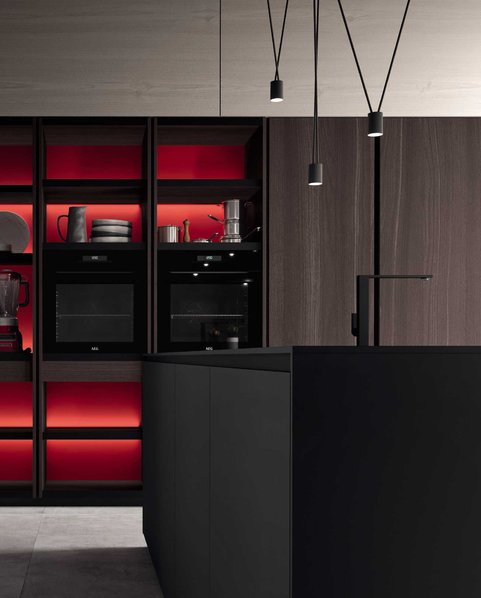 Итальянская кухня MENTA 04 фабрики MITON CUCINE