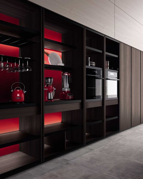 Итальянская кухня MENTA 04 фабрики MITON CUCINE