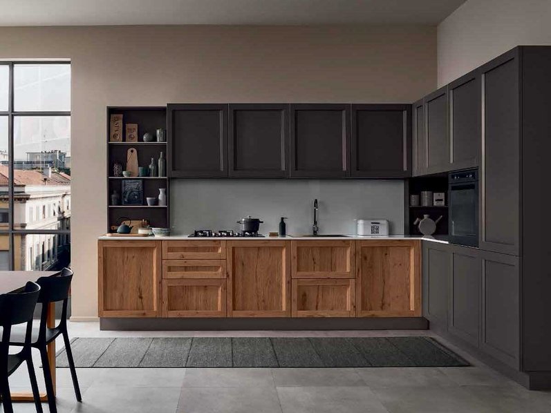 Итальянская кухня MILANO 02 фабрики VENETA CUCINE