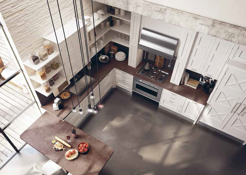 Итальянская кухня MONSTERAT MONACO фабрики MARCHI CUCINE