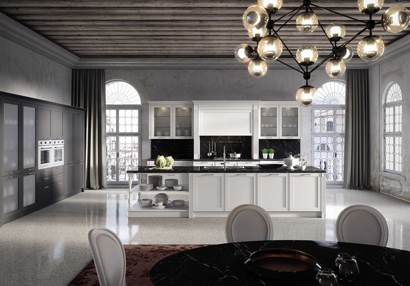 Итальянская кухня MONTECARLO 01 фабрики GICINQUE CUCINE