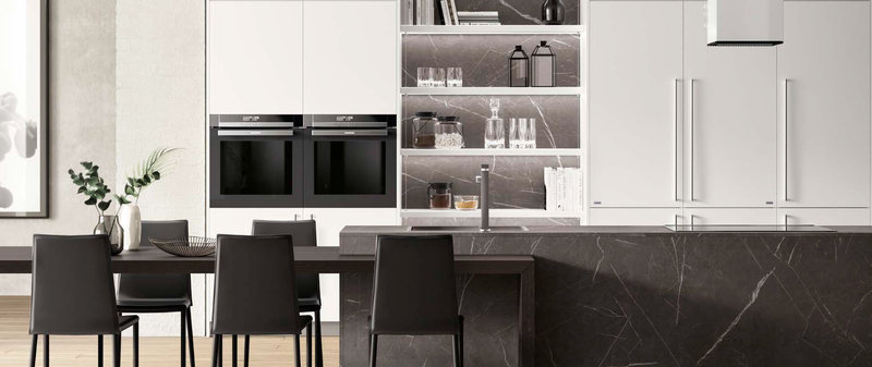 Итальянская кухня Mood 01 фабрики SCAVOLINI