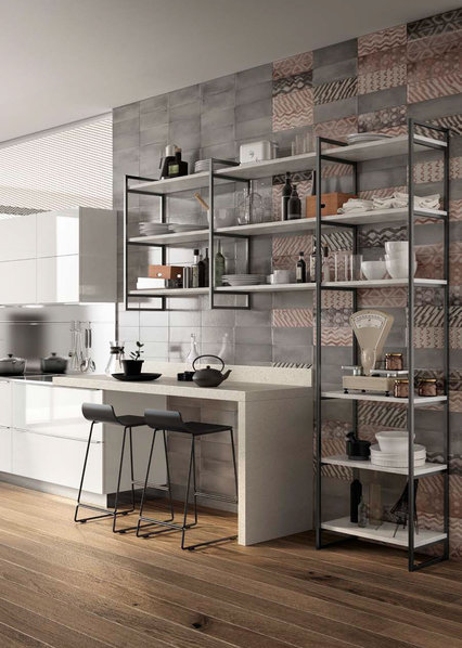 Итальянская кухня Mood 05 фабрики SCAVOLINI