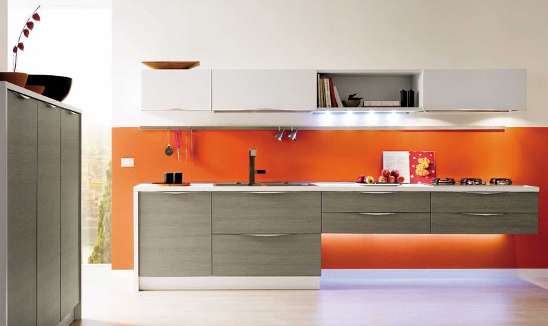 Итальянская кухня ONDA 01 фабрики GICINQUE CUCINE