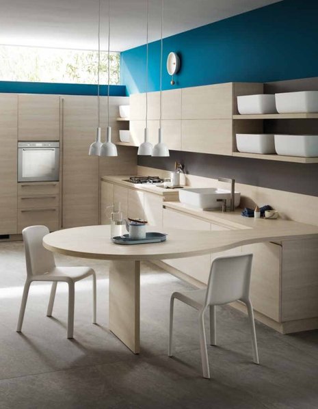 Итальянская кухня Qi 05 фабрики SCAVOLINI