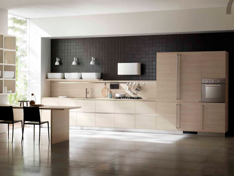 Итальянская кухня Qi 07 фабрики SCAVOLINI