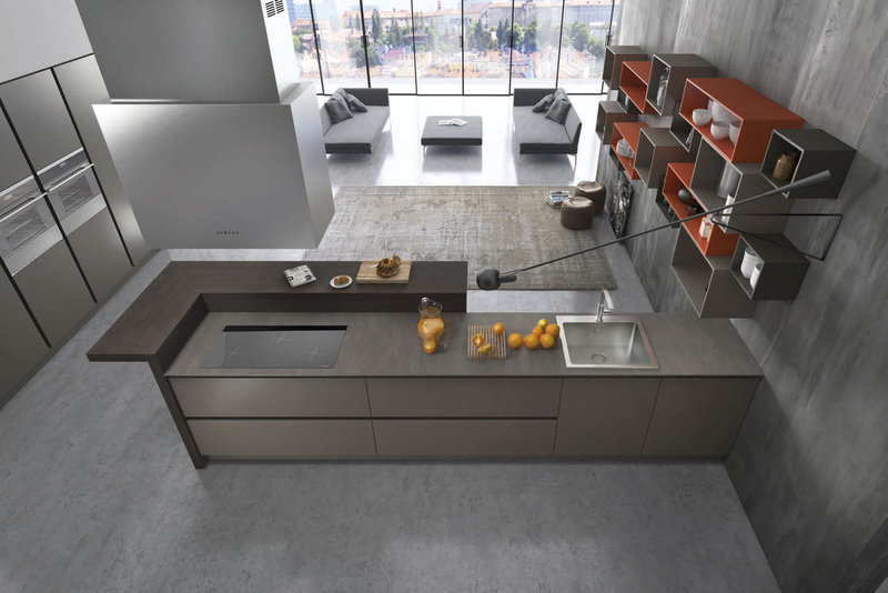 Итальянская кухня R20 01 фабрики Tre.O Kitchens