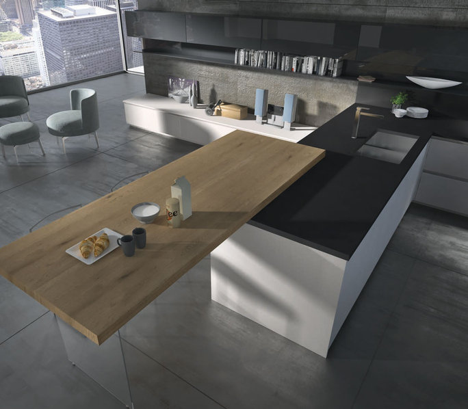 Итальянская кухня R20 05 фабрики Tre.O Kitchens