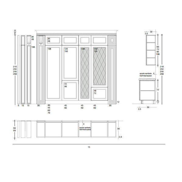 Итальянская кухня Roma фабрики CASTAGNA