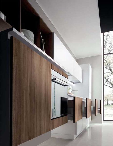 Итальянская кухня SINCRO WOOD фабрики MITON CUCINE