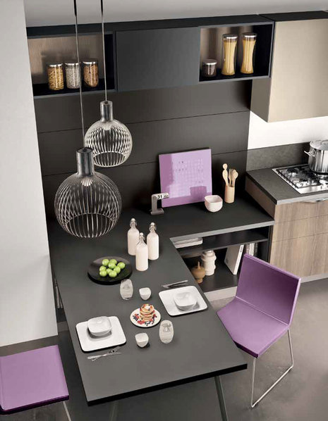 Итальянская кухня Smart 01 фабрики SPAGNOL CUCINE