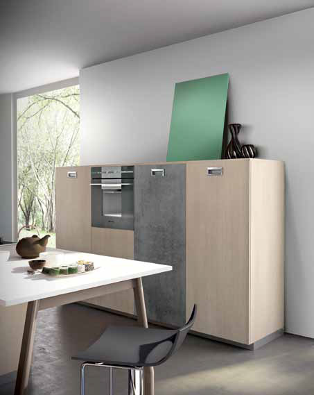 Итальянская кухня Smart 02 фабрики SPAGNOL CUCINE