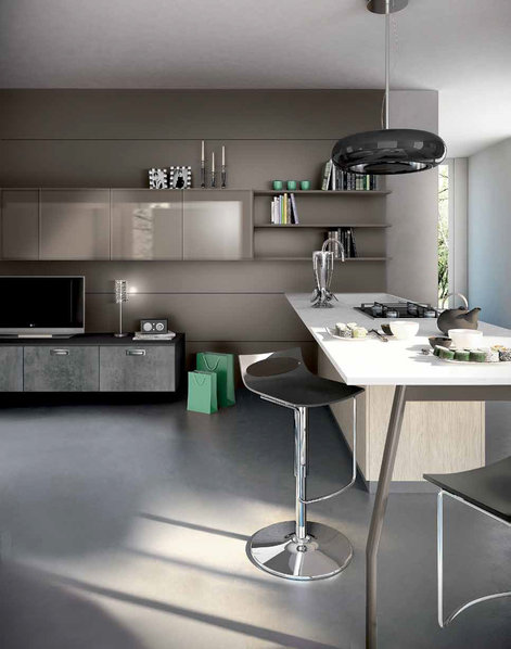 Итальянская кухня Smart 02 фабрики SPAGNOL CUCINE