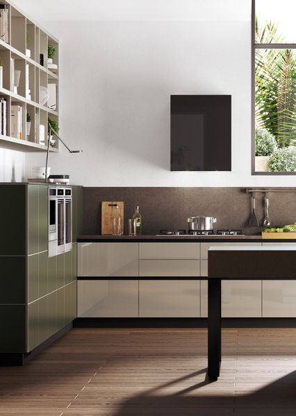 Итальянская кухня Tetrix 09 фабрики SCAVOLINI