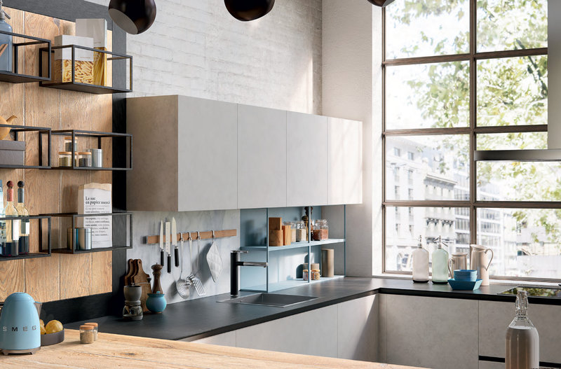 Итальянская кухня THE URBAN LOFT фабрики SPAGNOL CUCINE