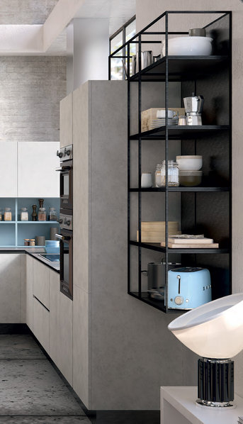 Итальянская кухня THE URBAN LOFT фабрики SPAGNOL CUCINE