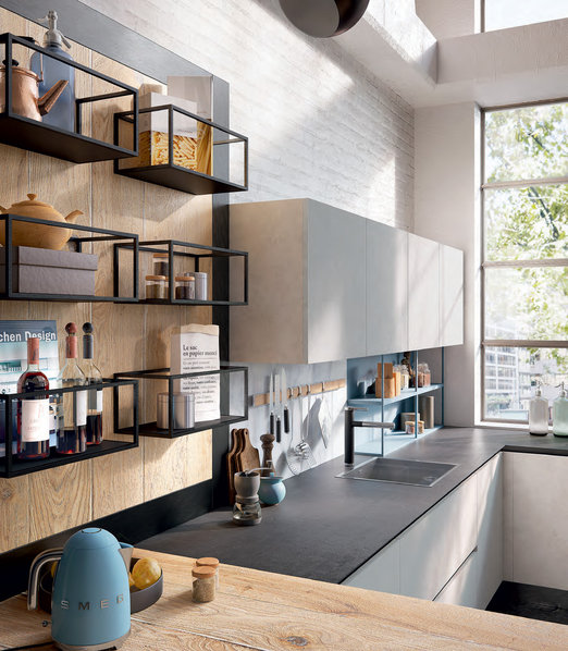 Итальянская кухня THE URBAN LOFT фабрики SPAGNOL CUCINE