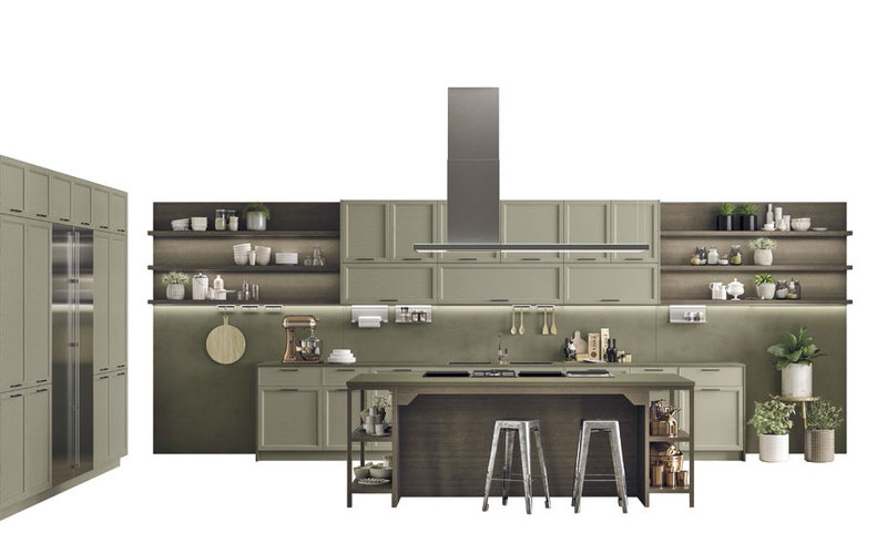 Итальянская кухня VOGUE 03 фабрики DOIMO CUCINE