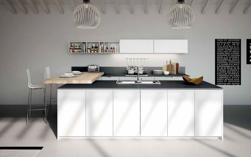 Итальянская кухня Xoxo 01 фабрики SPAGNOL CUCINE