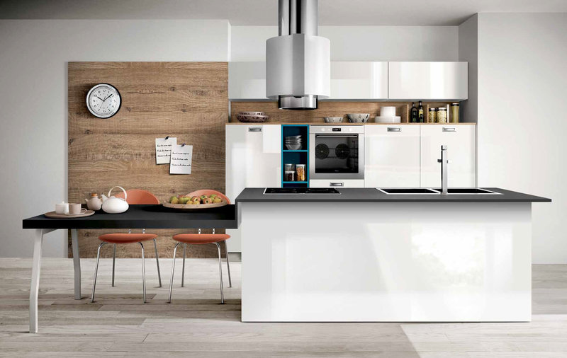 Итальянская кухня Xoxo 02 фабрики SPAGNOL CUCINE