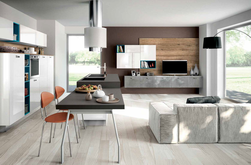 Итальянская кухня Xoxo 02 фабрики SPAGNOL CUCINE