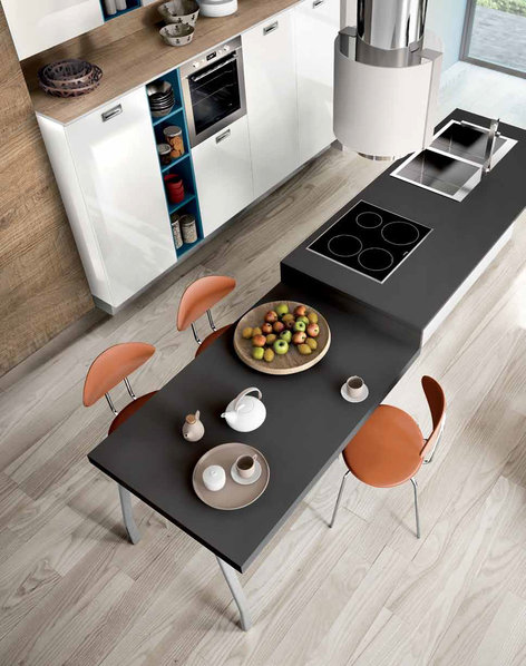 Итальянская кухня Xoxo 02 фабрики SPAGNOL CUCINE