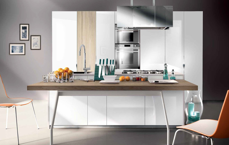 Итальянская кухня Xoxo 03 фабрики SPAGNOL CUCINE