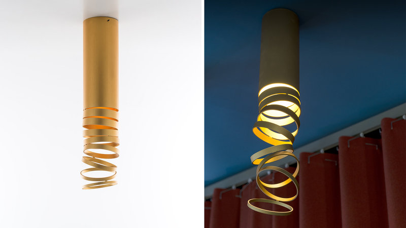 Итальянская люстра Decomposé Light Gold фабрики ARTEMIDE