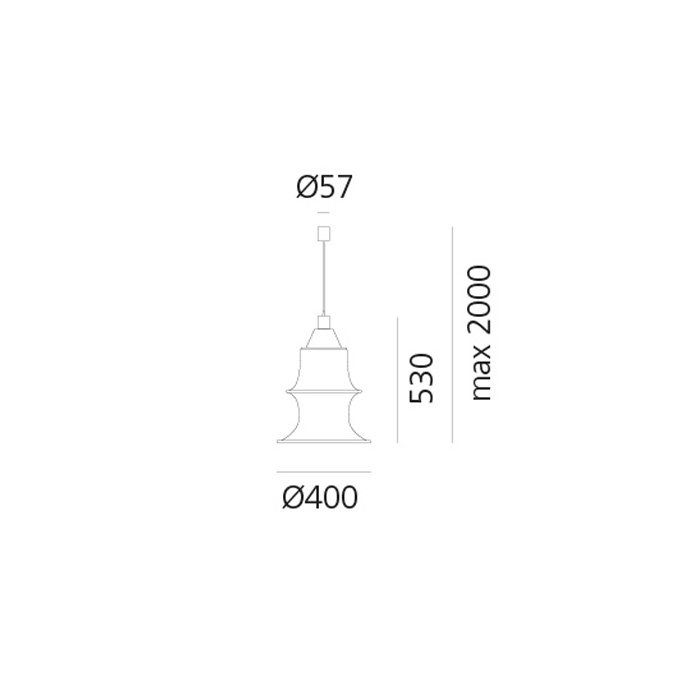 Итальянская люстра Falkland 53 фабрики ARTEMIDE