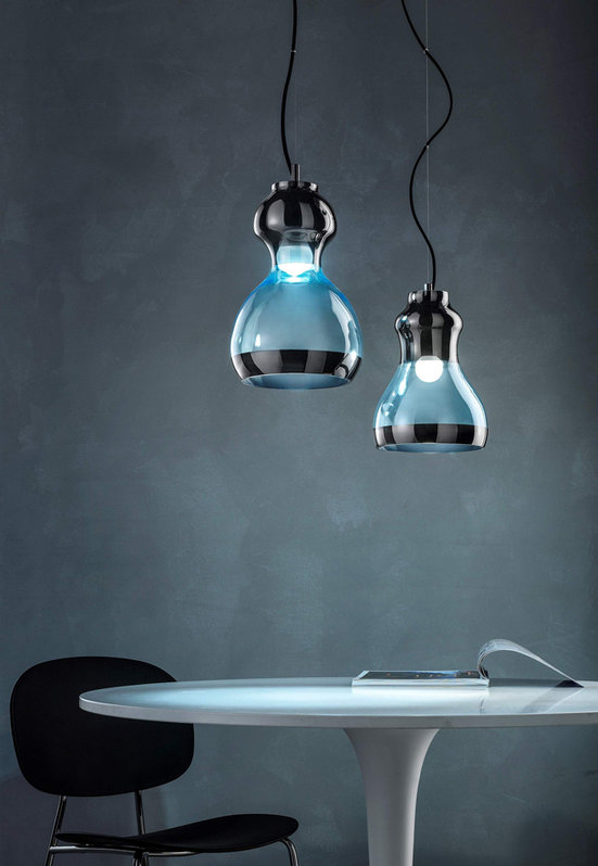 Итальянская люстра INFINITY Plus S1/Aquamarine фабрики EUROLUCE LAMPADARI