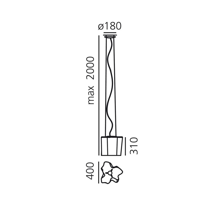 Итальянская люстра Logico фабрики ARTEMIDE