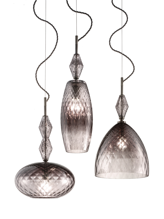 Итальянская люстра MOOD Serene S1/Fume фабрики EUROLUCE LAMPADARI