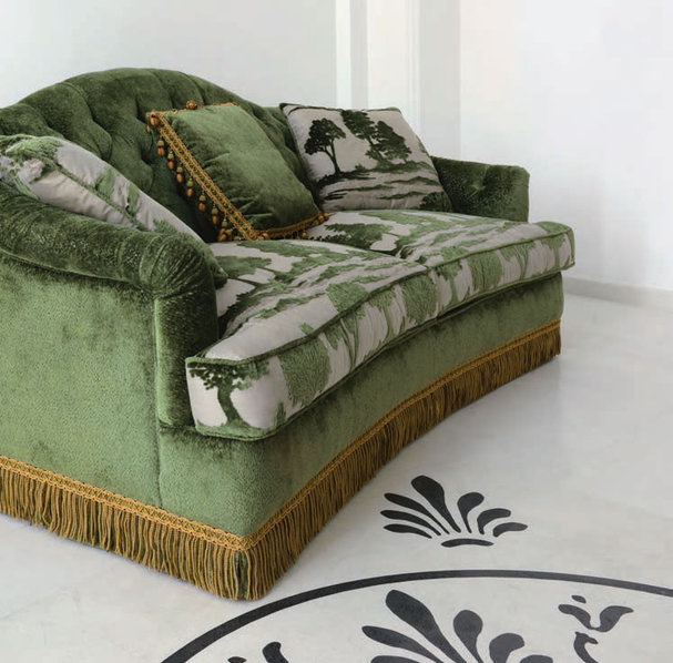 Итальянская мягкая мебель Abba Classic Home фабрики Epoque Treci Sallotti