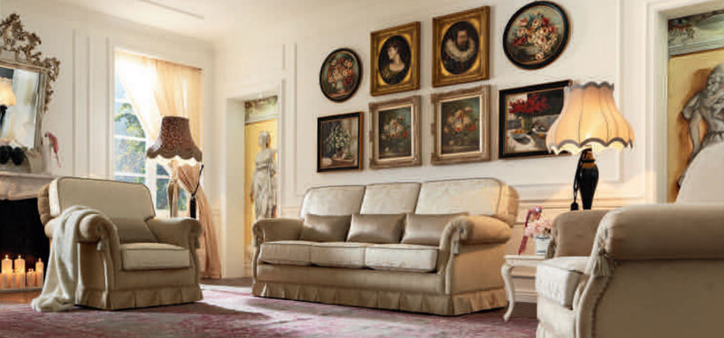 Итальянская мягкая мебель Giulietta e Romeo фабрики GIORGIOCASA (Композиция 04)