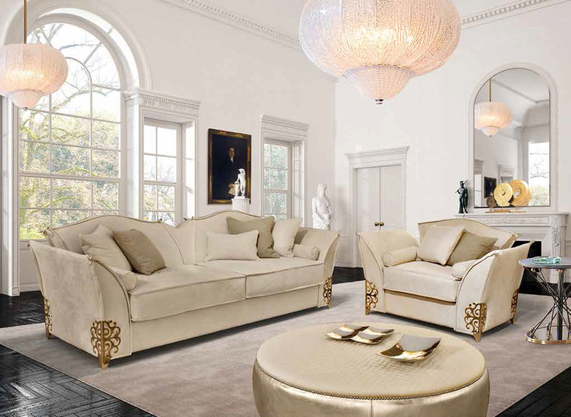 Итальянская мягкая мебель Las Vegas Gran Sofa Collection фабрики BM Style
