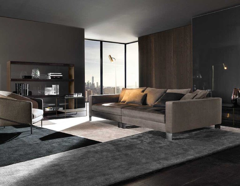 Итальянская мягкая мебель POLLOCK 02 фабрики MINOTTI